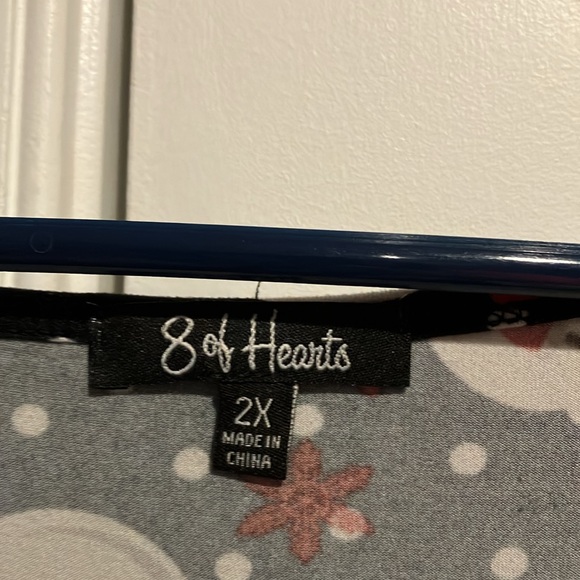 8 of Hearts - Snowman Nightgown - Picture 3 of 7